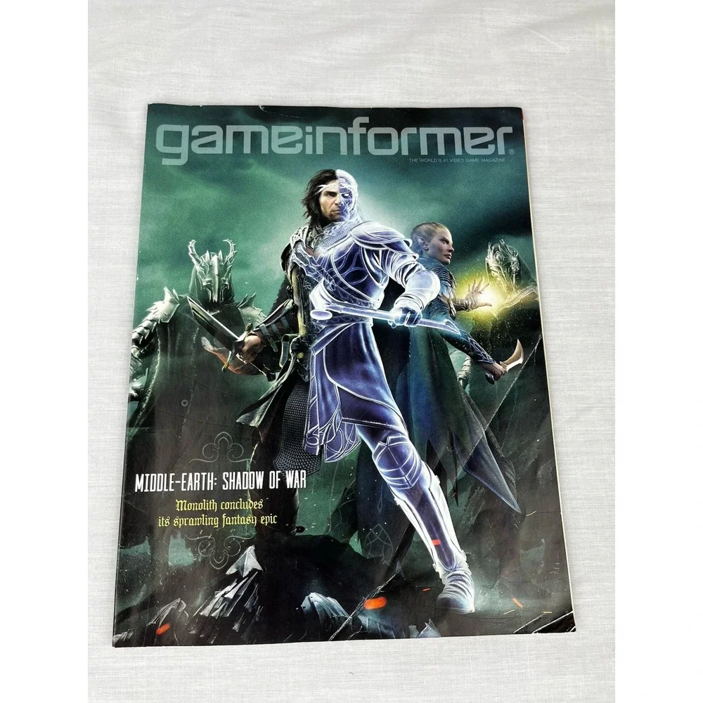Game Informer Magazine Issue 294 October 2017 Middle Earth: Shadow Of War